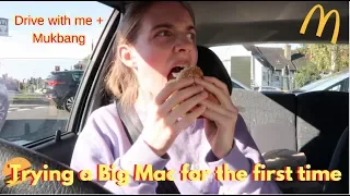 My first time trying a Mcdonalds Big Mac