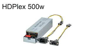 HDPLEX 500W passive GaN AIO(All-In-One) ATX Power Supply