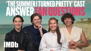 "The Summer I Turned Pretty" Cast Answers Fan Questions