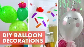 3 DIY Balloon Party Decor Ideas - HGTV Handmade