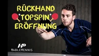 Rückhand Topspin auf Unterschnitt | Unregelmäßige Tischtennis Übung