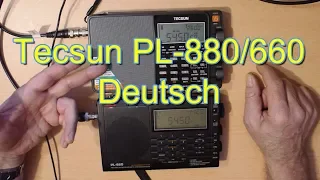 Tecsun PL-880 vs oder PL-660 Weltempfänger Kurzwelle SSB USB LSB deutsch