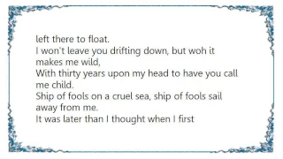 Grateful Dead - Ship of Fools DVD Lyrics