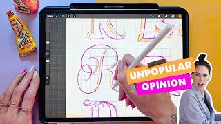 Not All Hand Lettering Weight Lines Are Created Equal (Unpopular Opinion)