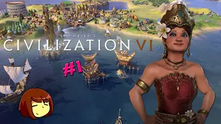 GAMEPLAY PERTAMA DI INDONESIA | CIVILIZATION 6 #1(INDONESIA)