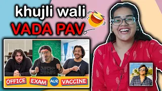 Office Exam Aur Vaccine REACTION | Ashish Chanchlani || Neha M.