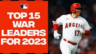 Top 15 projected WAR leaders for 2023! (Feat. Shohei Ohtani, Aaron Judge and MORE!)