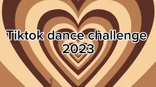 Tiktok dance challenge 2023