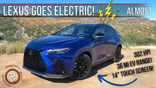 The 2022 Lexus NX 450h+/NX 350 F-Sport Is An Elevated Electrified Luxury SUV