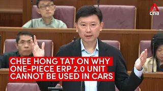 One-piece OBU for ERP 2.0 cannot be used in cars due to "greenhouse effect": Chee Hong Tat