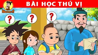 BÀI HỌC THÚ VỊ - Nhân Tài Đại Việt  - Phim hoạt hình - Truyện Cổ Tích - Tuyển tập phim hay