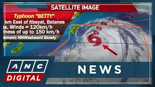 Pagasa: 'Betty' to leave PAR on Friday | ANC