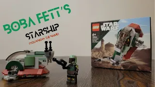 Speedy Boba Build | Lego Star Wars | Boba Fett's Starship Microfighter 75344