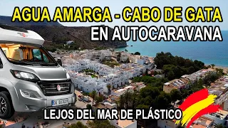 Agua Amarga, Cabo de Gata en Autocaravana 🇪🇸 Lejos del mar de plástico