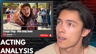 Pro Actor Analysis Millie Bobby Brown's Acting (STRANGER THINGS) | Acting Advice