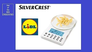 SilverCrest Nutrition Scales Model-No.: HG04458A / HG04458B UNBOXING (Lidl  200 progs 800 foods 5KG)
