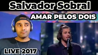 Salvador Sobral -Amar Pelos Dois (Portugal) LIVE 2017 Eurovision Song Contest - First Time Reaction