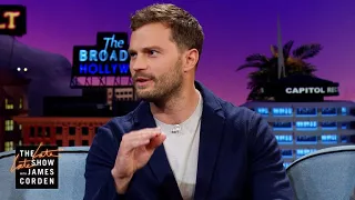 Jamie Dornan Used to Live with 'Desperate' Eddie Redmayne