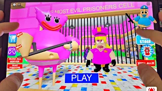 Missy Barry`s Prison Run New Update ( OBBY ) Roblox Prison Escape Full Game