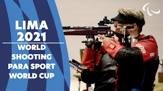 Lima 2021 | Day 1 | R4 - Mixed 10m Air Rifle standing SH2 | World Shooting Para Sport World Cup