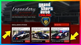 GTA 5 Online Police DLC Update - Cops N Crooks, Police Outfits, Cop Vehicles, NEW Freemode & MORE!