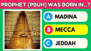 Prophet Muhammad PBUH Quiz | No Music | Islamic Quiz