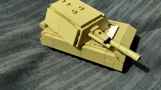 Lego Mini Maus Panzer VIII Tank MOC (5 likes = tutorial).