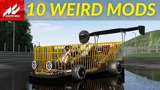 10 WEIRD Essential Mods For Assetto Corsa - FREE Download Links!