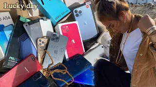 Lucky day,Found iphone 12 pro max and Gold Necklace,Restore Huawei Y9 prime 2019