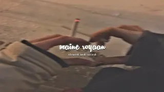 Maine Royaan ( Slowed And Reverb LoFi ) - Tanveer Evan