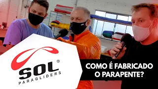 Como é fabricado um parapente? - Sol Paragliders