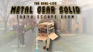 What it's Like at the Metal Gear Solid Escape Room in Tokyo