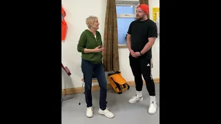 Liz Callaway and Glenn Murphy Rehearse "When You Believe" in Cork, Ireland