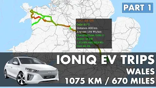 1000km to/back from Wales with Ioniq EV (part 1)