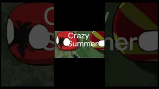 Crazy Summer Dance #Country #Countryballs #shorts #geography # history #crazy #Albania