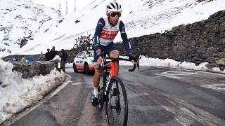 VINCENZO NIBALI INTERVISTA DOPO LA TAPPA DELLO STELVIO GIRO 2020