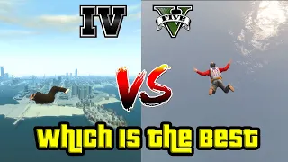 GTA IV vs GTA V Comparison [2020] | The Big GTA Comparison | PlaySeeker Gaming