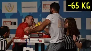 World Arm Wrestling Championship 2018 (Senior Men 65 kg RIGHT hand Qualification)