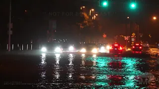 11-11-2020 St. Pete Beach, FL - Storm Eta car submarines through water, widespread flooding w/SOTS