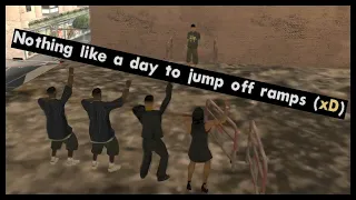 "A day to jump off ramps (xD)" | GTA:SA Random User Made Missions Speedruns