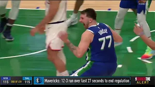 NBA CrunchTime Reactions: Luka Doncic UNREAL Ending! | December 27, 2022