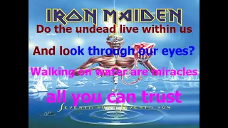 Iron maiden Only the good die young karaoke