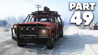 SNOWRUNNER Season 1 Gameplay Walkthrough - NEW FORD F750  (Part 49)