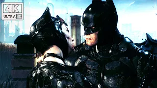 Batman Earns A Kiss From Catwoman (Batman Arkham Knight) 4K UHD