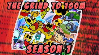 The Grind to 100M FULL JOURNEY! 🌟 (1-10 SEASON 1) | Roblox Jailbreak