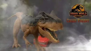 ¡Darius chase the allosaurus! [Jurassic World Chaos Theory Stop Motion].