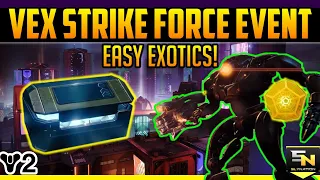 Destiny 2 | Vex Strike Force Public Event: Where to Find It & How to Beat It.