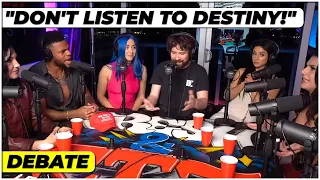 Destiny Gets HEATED w/ Girls And Guests On Fresh N Fit ft. SNEAKO