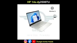 HP 14s-dy2506TU (546K2PA) Laptop (Core i3 11th Gen/8 GB/512 GB SSD/Windows 11) | #hplaptop #window11