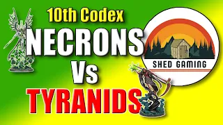 Hypercrypt Legion Battle Report Vs Tyranids (featuring Shed Gaming)